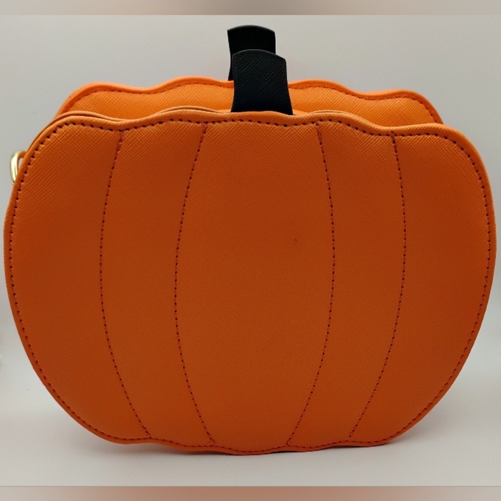 Pumpkin Face Women's Crossbody Bag With Detachable Strap. BNWOT - Picture 3 of 5